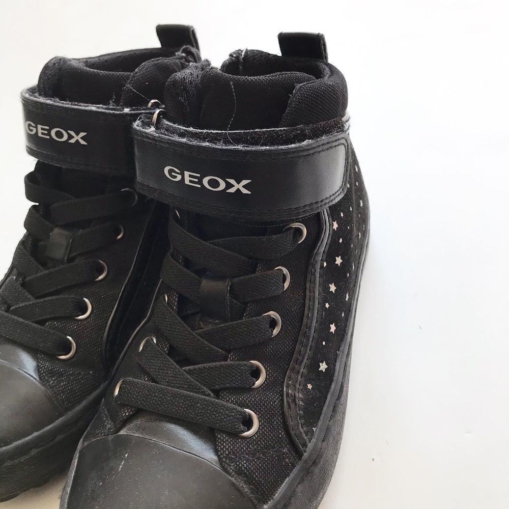 Geox Respira star print high top sneakers EUC 11 - Picture 5 of 10